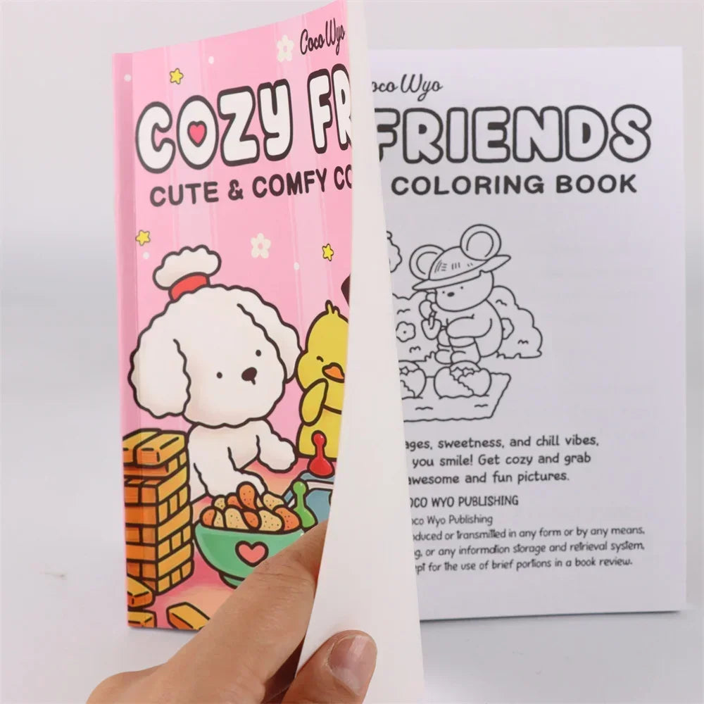 Coloring books for children's parties featuring colorful pictures, full of fun and allowing free coloring.