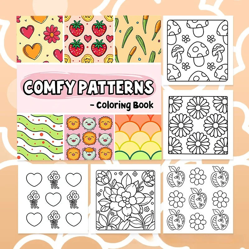 Coloring Books Drawing Books Graffiti Hand-drawn Drawing Books Drawing Paper Coloring Books Coloring Books Tracing Books